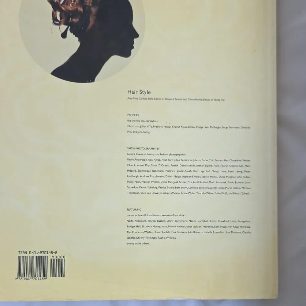 Amy Fine Collins Hair Style Hardcover Illustrated w/ Dust Jacket